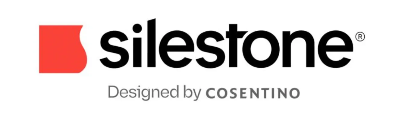Logo de la marque Silestone by Cosentino, partenaire plans de travail en quartz