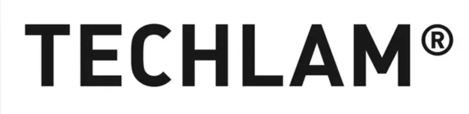 Logo de la marque Techlam, partenaire plans de travail en grès cérame