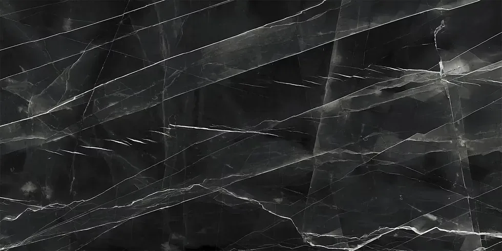 Plan de travail Techlam Black Diamond, effet granit noir pailleté