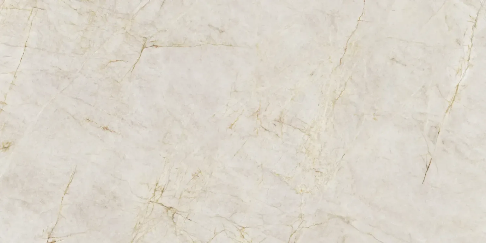 Plan de travail Techlam Colossal Cream, effet marbre beige veiné doré